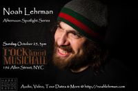 Noah Lehrman at Rockwood Music Hall Afternoon Spotlight Series, NYC