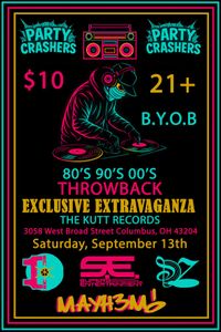 Party Crashers 80's 90's 00's Throwback