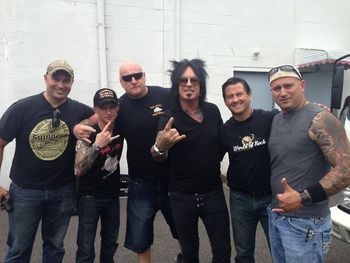 August 2014 behind Vintage Vinyl in Fords, NJ
