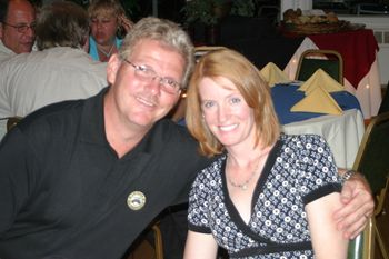 Danny Chelenza and his lovely bride.
