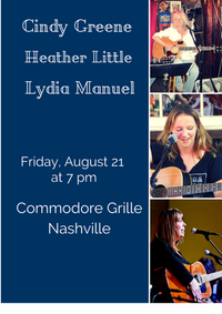 Lydia Manuel with Heather Little and Cindy Greene