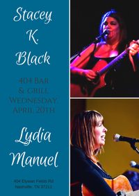 Lydia Manuel & Stacey K. Black 