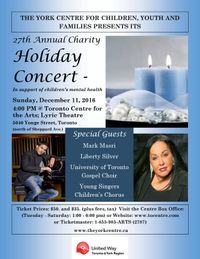 York Centre for Children Christmas Concert
