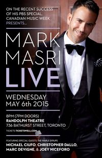 Canadian Music Week presents Mark Masri