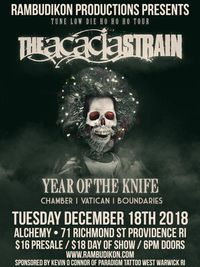 The Acacia Strain / YOTK / Vatican / Chamber / Boundaries