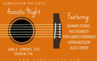 Acoustic Night Featuring JOHNNY POONS! Pat Crowley, Tori Santo Domingo & More!