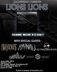 Lions Lions playing "Direction" in it's entirety!!