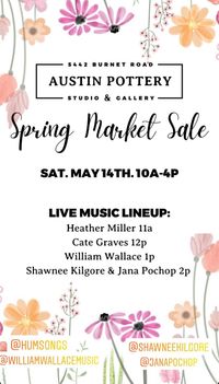 Austin Pottery Spring Market Sale