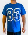 T-shirt 83 original bleu