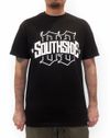 T-Shirt Southside 4183 noir & blanc