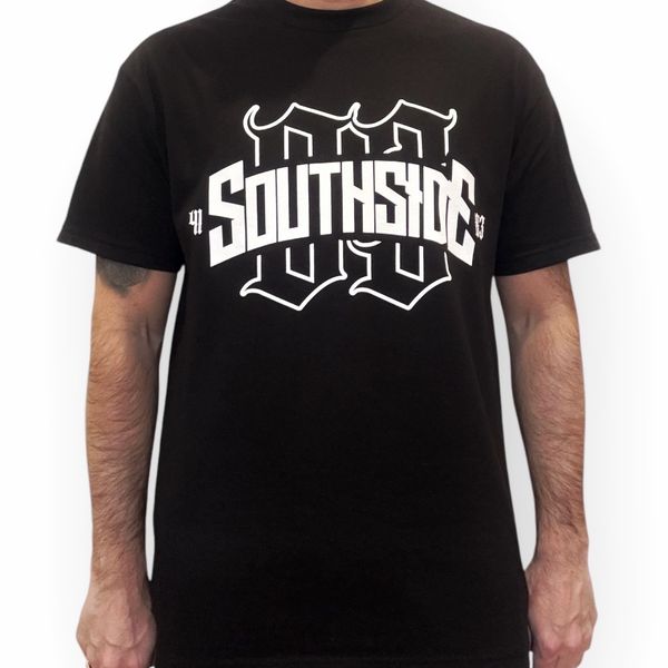 T-Shirt Southside 4183 noir & blanc