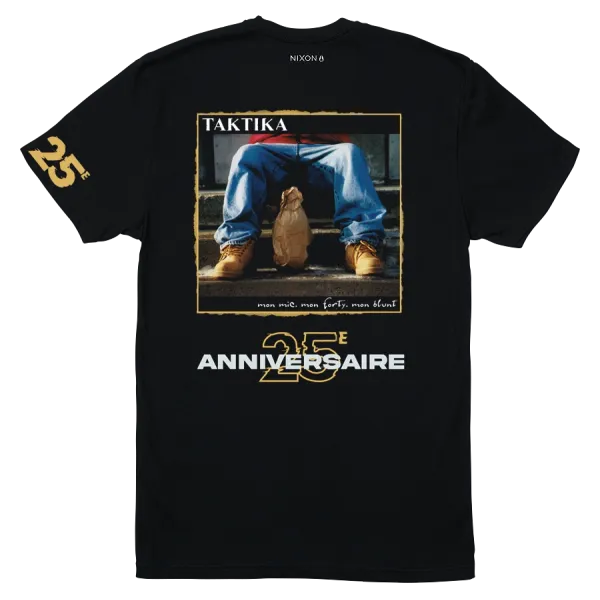 T-Shirt Mon mic, mon forty, mon blunt 25e anniversaire