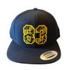 Casquette 83 original bandana noir et jaune