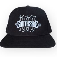 Casquette Southside 4183 original noir & blanc