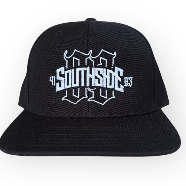Casquette Southside 4183 original noir & blanc