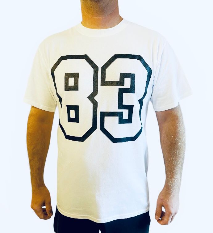 T-shirt 83 original blanc