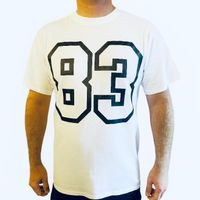 T-shirt 83 original blanc