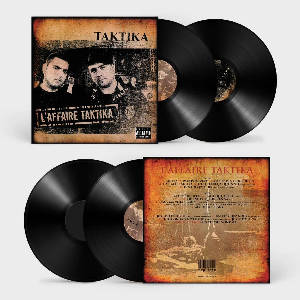 L'affaire Taktika - Vinyle double