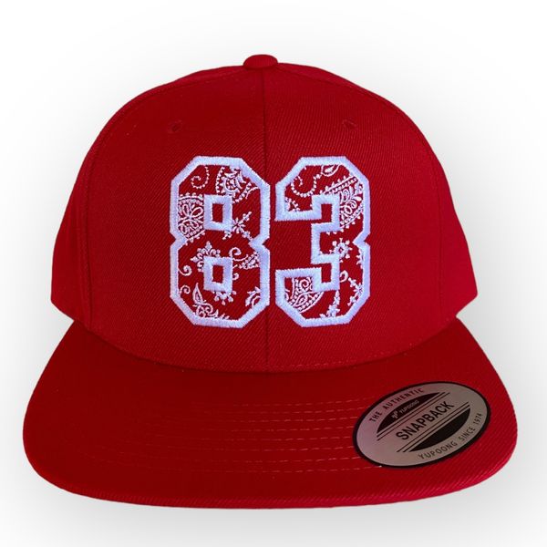 Casquette 83 original bandana rouge