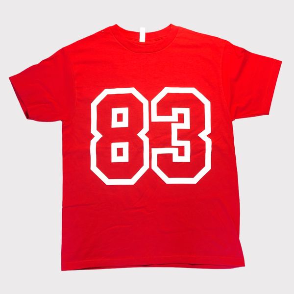 T-shirt 83 original rouge