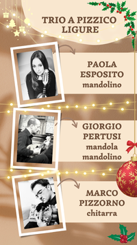 Trio a pizzico ligure (mandolino, mandola, chitarra)