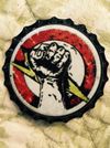 Fist Bottle Cap Magnet