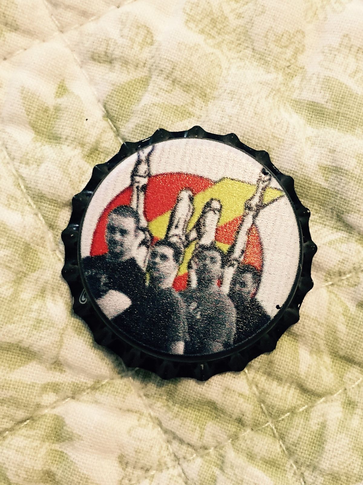 Band Clash Bottle Cap Magnet