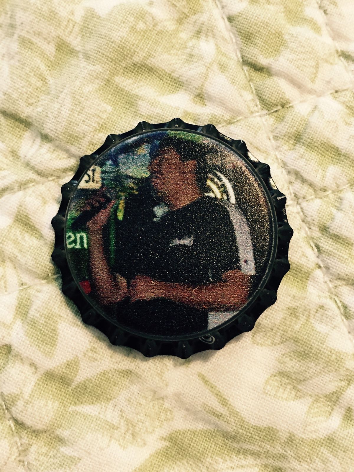 Brian Bottle Cap Magnet