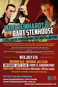 Lulo Reinhardt and Bart Stenhouse - Global Guitar Conversations 2017 Australian Tour