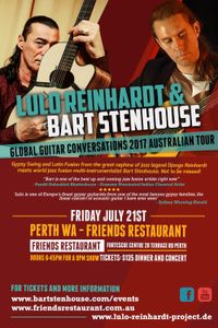 Lulo Reinhardt and Bart Stenhouse - Global Guitar Conversations 2017 Australian Tour