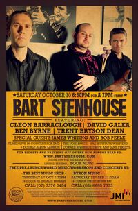Bart Stenhouse - Album Launch Filmed Live at SAE Brisbane