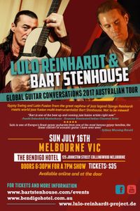 Lulo Reinhardt and Bart Stenhouse - Global Guitar Conversations 2017 Australian Tour