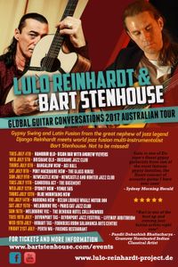 Lulo Reinhardt and Bart Stenhouse - Global Guitar Conversations 2017 Australian Tour