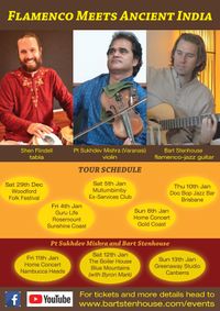 Flamenco Meets Ancient India Tour - Greenaway Studios Canberra ACT