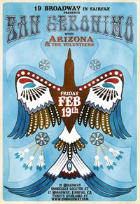 Arizona & the Volunteers open for San Geronimo