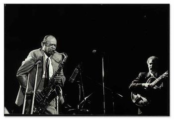 Arnett Cobb and Clayton Dyess in Paris
