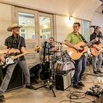 Mitch Webb and the Swindles live at Fiesta Arts Fair