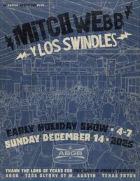 Mitch Webb & The Swindles — "Sunday Best" Early Holiday Show at The ABGB