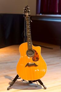 Amos J at the Historical society