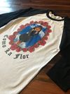 Como La Flor Baseball Tee