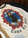 Como La Flor Baseball Tee