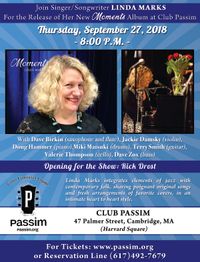 Linda Marks CD release, (opener)