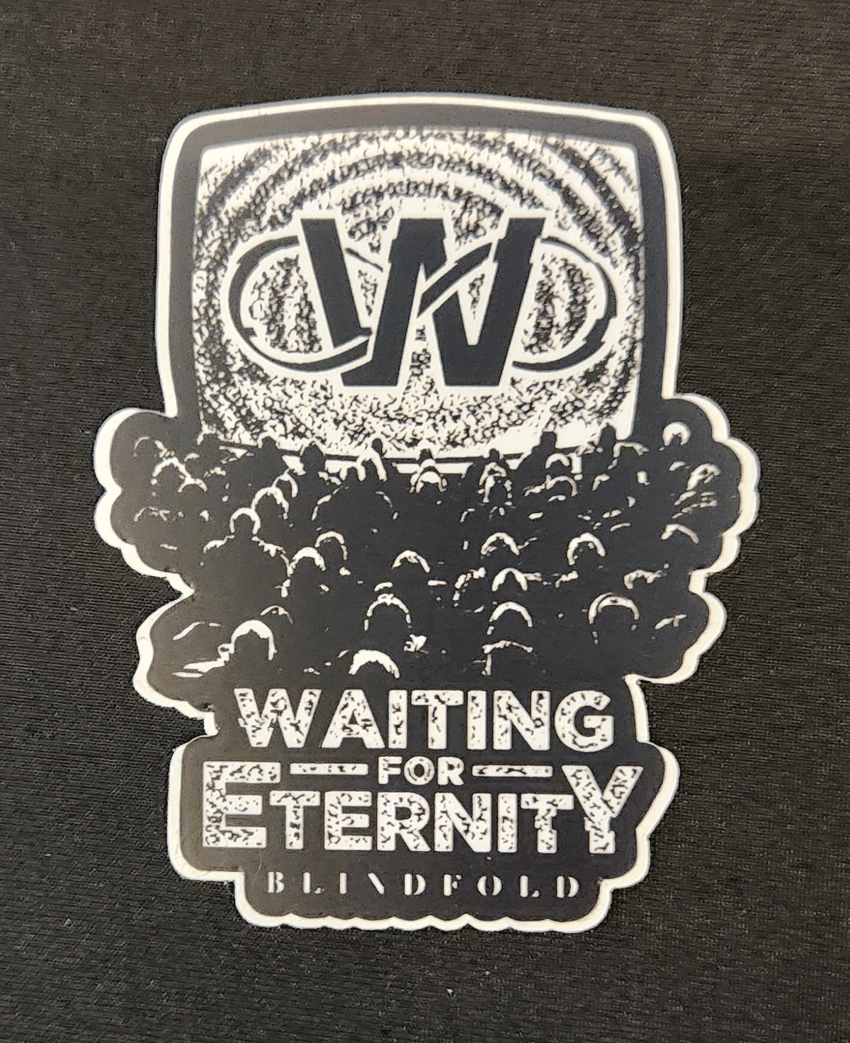 WFE Blindfold TV Sticker