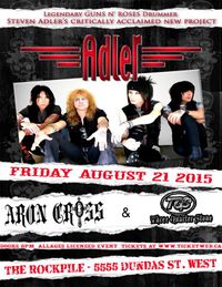 Adler - Legendary Guns'n'Roses Drummer
