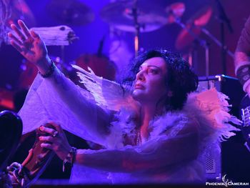 Roxy Luciani provides a beautiful element of theatre to the shows.
