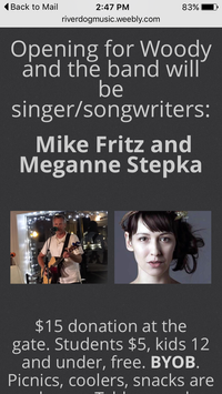 Woody Pines | Mike Fritz & Meganne Stepka