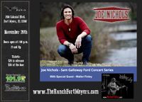 Walter Finley in concert with Joe Nichols