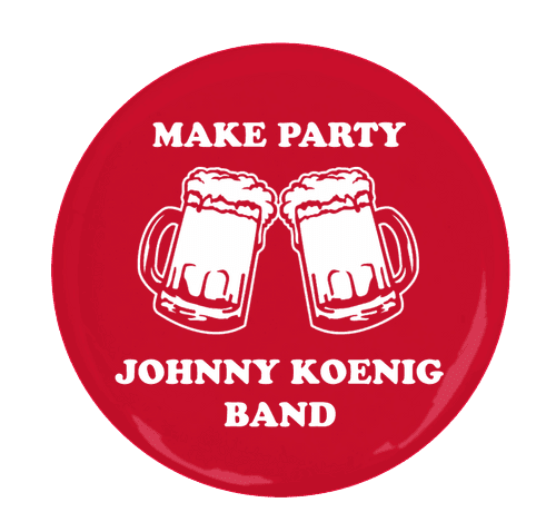 Red Make Party Button Pin