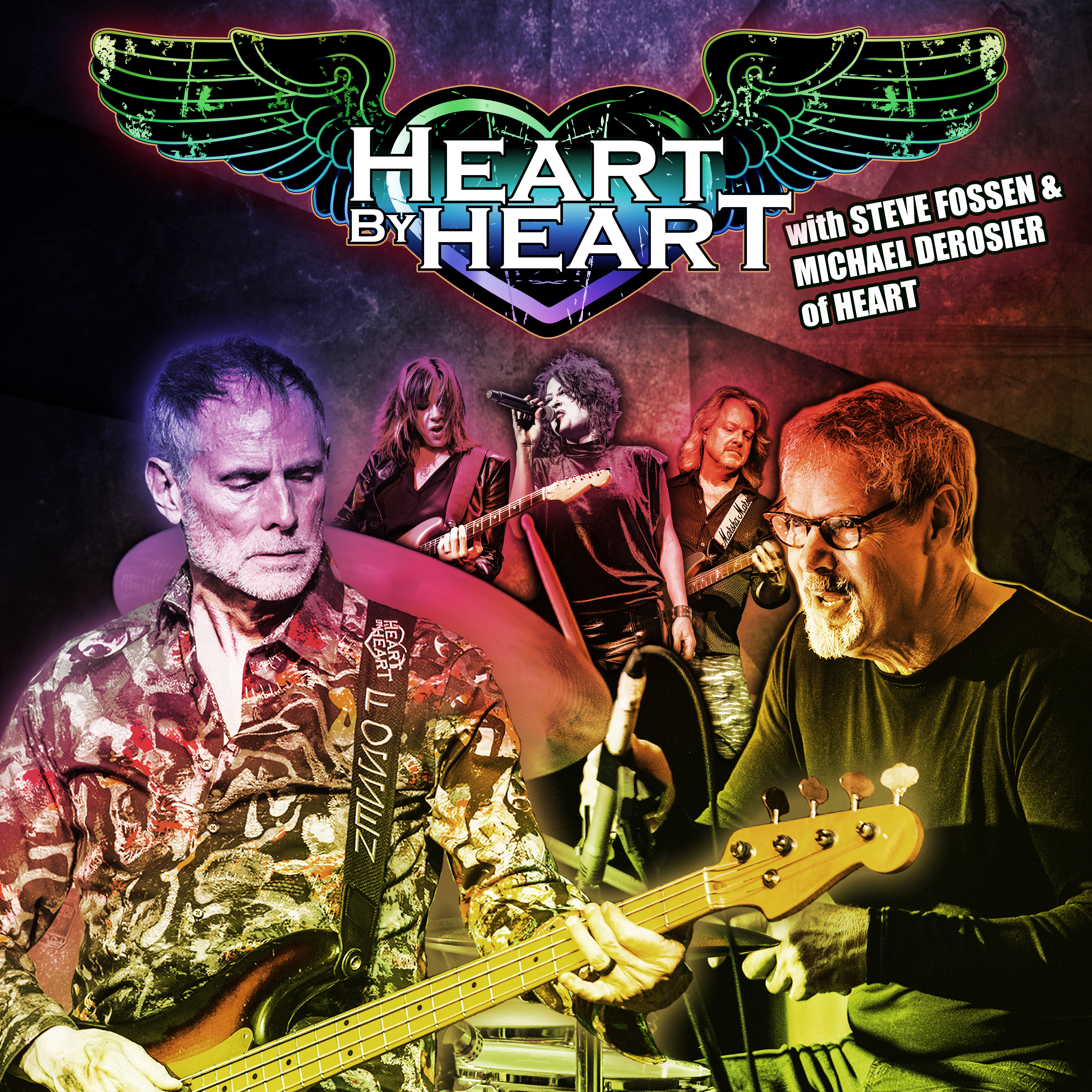 Heart Alumni Steve Fossen & Michael Derosier | Heart By Heart