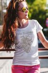 T-Shirt "Platonic" - Woman - White
